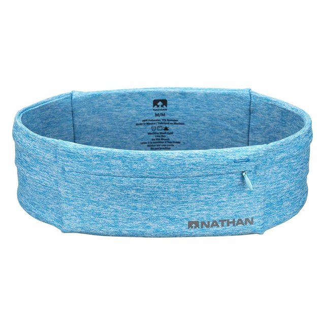Cinturón para Correr Nathan White Blue Radiance Youth x-Small