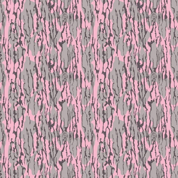 Mossy Oak Graphics Bottomland Pink Camo Boat Wrap Kit - Easy to Install Vinyl Wrap with Matte Finish - 18" x 14' Kit