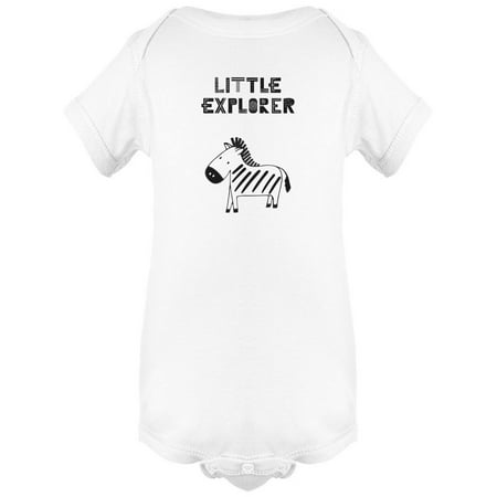

Little Explorer Baby Zebra Bodysuit Infant -Image by Shutterstock Newborn