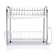 thumbnail image 1 of Estante De Cocina De Acero Inoxidable, Estante Para Platos De Dos Capas, Soporte Para Utensilios De Cocina, Estante Para Escurridor Guardurnaity HA015910-00, 1 of 5