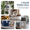 thumbnail image 7 of Unique Bargains Crystal Ball Figurine 3D Glass Paperweight with Base Clear Style L, 7 of 7