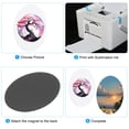 thumbnail image 4 of 3.5x2.5 in Sublimation Magnet Blanks, 30pcs Sublimation Blanks Products Personalized Refrigerator Magnets, Oval, 4 of 4
