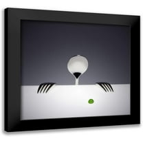 De Kogel, Wieteke 13x12 Black Modern Framed Museum Art Print Titled - Want you