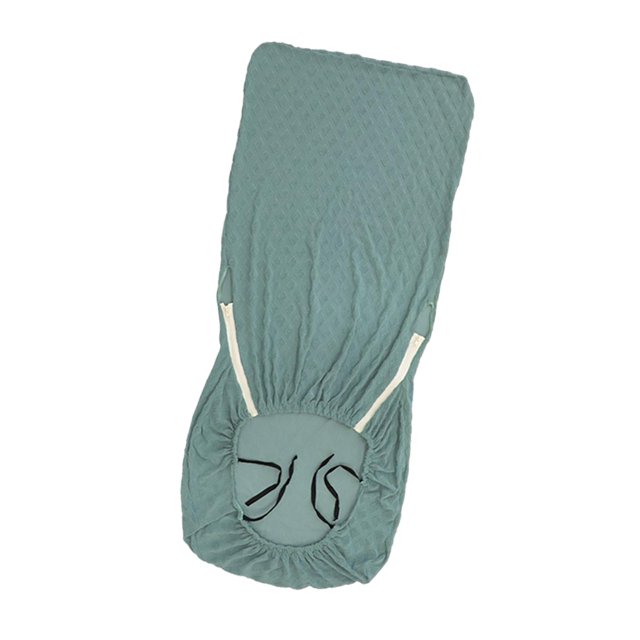 GUOOL Housse de Chaise d'Ordinateur en Fibre de Polyester Housse Extensible Amovible Universelle Vert Foncé