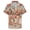 Floral Cat, variant on Men's Hawaiian Beach Dog Cat Shirt Short Sleeve Aloha Shirt Floral Button Down Tropical Hawaii Shirts