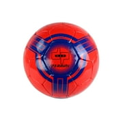 Perrini Pro Outdoor/Indoor/Futsal Soccer Ball, Size 4, Blue and Red