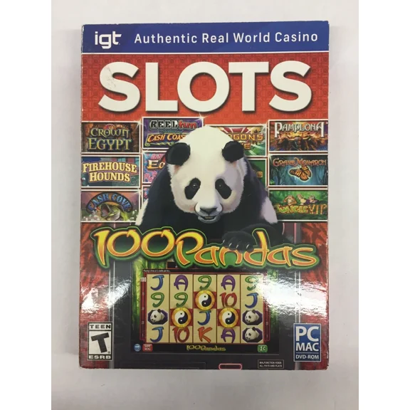 Encore Igt Slots 100 Pandas Pc,(New, Free Shipping )