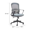 thumbnail image 2 of Delo Office Chair Gray, 2 of 2