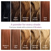 Style Edit Hair Root Touch Up Powder Cover Up Concealer Dark Brown 0.13 oz