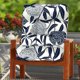 thumbnail image 2 of Paquete de 2 cojines para silla de interior, exterior, jardín, patio, hogar, cocina, oficina, 43 x 43 cm/43 x 53 cm, color azul y verde, 2 of 6