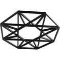 thumbnail image 2 of 26"OD x 10 1/8"ID x 3/4"P Guardian Architectural Grade PVC Pierced Ceiling Medallion, Black, 2 of 10