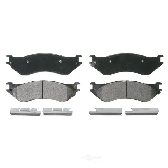 Wagner QuickStop ZX702A Semi-Metallic Disc Brake Pad Set Fits select: 2006-2008 DODGE RAM 1500, 2001-2008 DODGE RAM 2500