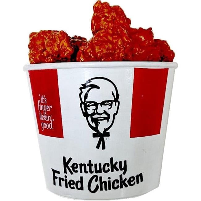 Spot 33228 Spot KFC Vinyl Chicken Bucket Dog Toy - 6 in.
