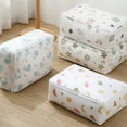 thumbnail image 1 of XWSHYW Contenedores de Almacenamiento Bolsa de Almacenamiento de Gran Capacidad, Cubo de Almacenamiento Plegable, Adecuado para Guardar Edredones, Mantas, Terminar Ropa, Mudarse, Etc., 1 of 5