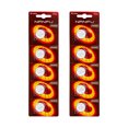thumbnail image 1 of NANFU 10 Pack CR2032 Lithium Coin Cell Batteries, 1 of 7