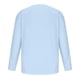 thumbnail image 5 of Blusas y camisas de manga larga con cuello en V para hombre, blusas casuales de moda, blusas lisas de manga larga con cuello en V, blusas transpirables para hombre, 5 of 6