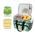 thumbnail image 2 of FORMRS Insulated Cooler Bag 24 Cans Capacity Soft Leakproof Lunch Box with Side Pockets, Cactus Pattern, 2 of 7