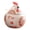 Red 1pc, variant on mdesiwst Ceramic Spice Jar 400ml Rooster Shape Cookie Jar with Lid Hand-Painted Floral Pattern Kitchen Container for Salt Sugar Pepper And Snacks Storage