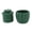 Dark Green, variant on YAHHU Silicone Butter Crock with Lid, Water Line, Heat Resistant Butter Keeper for Kitchen Countertop, Everyday Storage Container, 7.4 oz, 3.5 Inches (9 cm) Height, Freshness Preserver, Dark Green