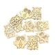 thumbnail image 2 of Minnieouse 10 piezas de botones, rebanadas de madera, agujeros múltiples, suministros de costura huecos, abrigo, botas, camisa, adornos, ropa, Type2, 2 of 6