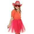 thumbnail image 6 of Funcredible Halloween Red Cowgirl Hat with Tiara Crown, 6 of 6
