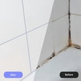 thumbnail image 3 of Tile Grout Pen Wall Grout Restorer Pen Repair Marker Grout Filler Pen for Wall Tile Restoration Bathroom Floor (Light Gray), 3 of 5