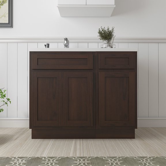 39 in. W x 21 in. D x 32.5 in. H Bath Vanity Cabinet without Top in Blue