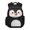 Cute Penguin Face Print, variant on CHAQLIN Cute Panda Floral Pattern School Backpack with Large Capacity, Lightweight Breathable 17-inch Kids School Backpack for Girls for Preschool Back to School