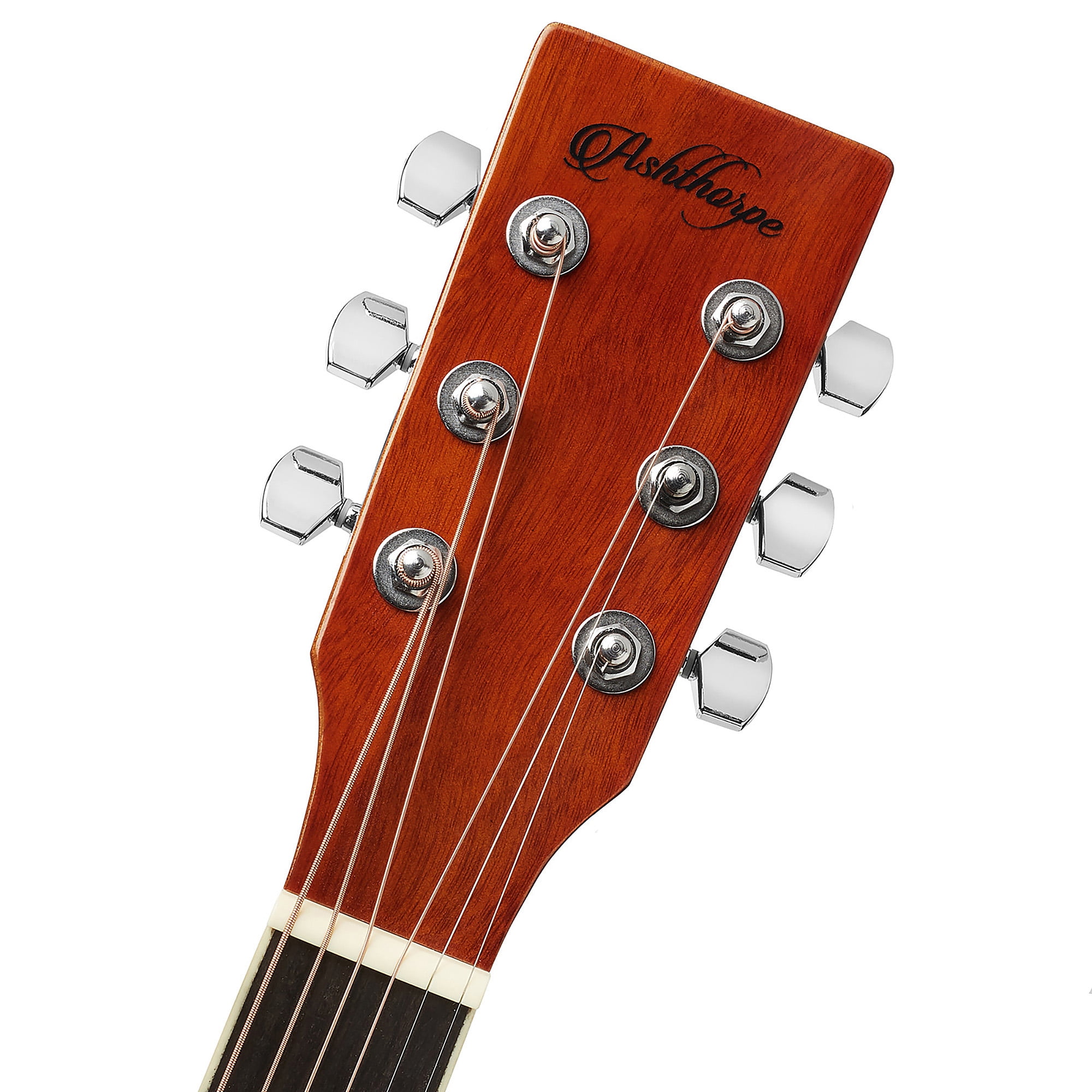 Ashthorpe Cutaway Dreadnought Acoustic Electric Guitar with 10-Watt Amp, Natural