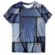 thumbnail image 3 of Gibobby Blusa Casual de Mujer Camiseta manga corta con cuello redondo informal verano para mujer(Azul oscuro,M), 3 of 4