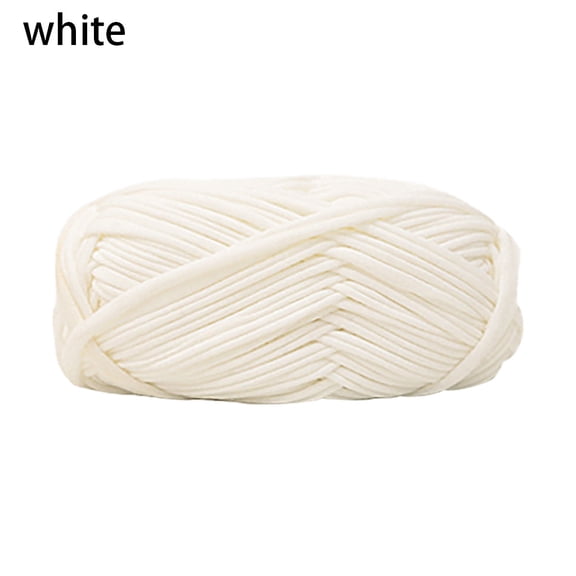 Ohmyroo 3.5oz Bulky Cotton T-Shirt Yarn for Hand Knitting Crochet Blanket Basket Home Craft