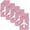 Pink, variant on 10 Pack Mixed-Color Silicone Luggage Tags with Stainless Steel Loops, TSA-Friendly Privacy Cover Travel ID Tags for Suitcases & Various Bags