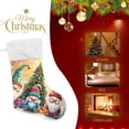thumbnail image 5 of Ryvnso Christmas Stockings Cute Gnomes Christmas 17.7" Large Stocking Decoration 2 Pack, 5 of 7