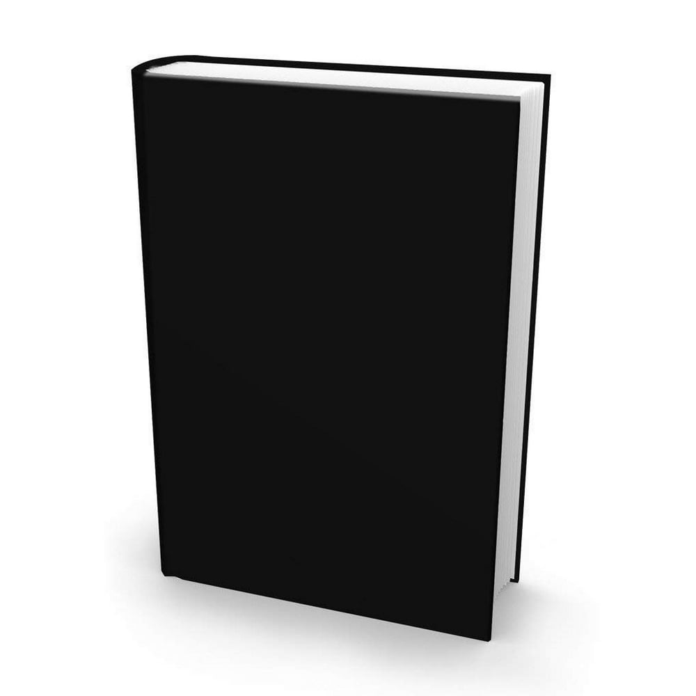 Book Sox Stretchable Book Cover: Jumbo Solid Black. Fits Most Hardcover ...