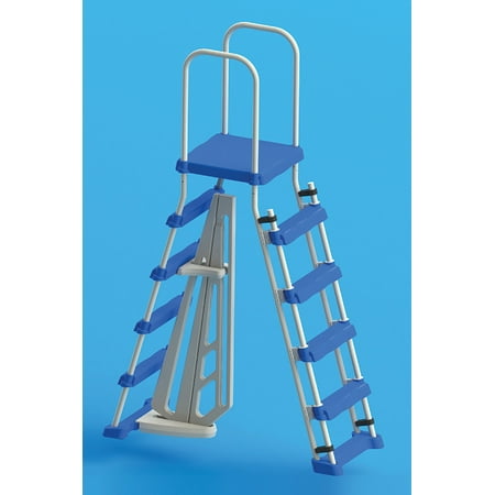 above ground pool entry ladder