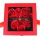 thumbnail image 4 of Caja con 9 rosas rojas en forma de corazón para ventana | Caja regalo romántica para San Valentín, aniversarios, propuestas, bodas, Navidad | Caja para anillos con flores decorativas | Elegante, 4 of 9