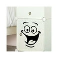 thumbnail image 3 of Autocollant Smiley, Sticker Mural Amusant pour WC, Salle de Bain, Cuisine, PVC, 1 Couleur, Taille Unique, 3 of 4