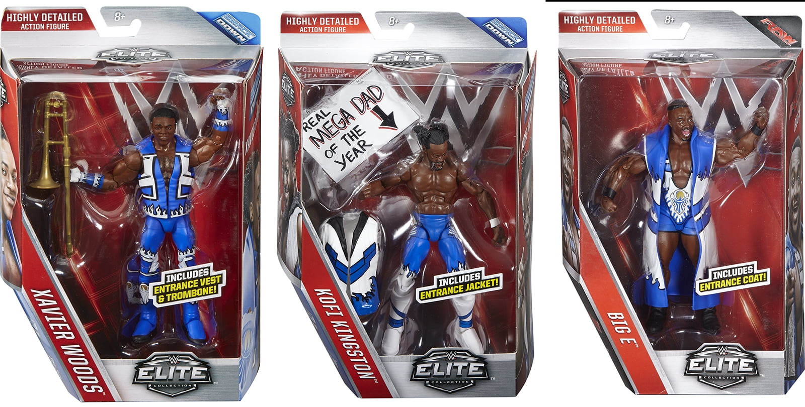 wwe elite new day