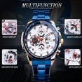 thumbnail image 3 of Precision Mechanical Watch - Classic Business Style with Precise Movement, Extremely Popular and Fashion-Forward Design for Men, Perfect Accessory for Any Occasion, 3 of 10