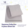 thumbnail image 2 of Sábanas Sweet Home Collection 1500 Supreme Full Grey, 2 of 5