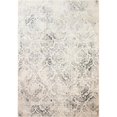 thumbnail image 1 of Bashian A160-IV-2.6X8-PRS104 Amalfi Collection Abstrait Polyester Transitionnel Métier à Tisser Zone Rug&44; Ivoire - 2 Pi 6 Po x 8 Pi., 1 of 1