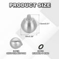 thumbnail image 2 of Uxcell Camera Shutter Button, 3 Pcs 10mm Ball Shape Shutter Release Buttons for Fujifilm XT5 XT30 XT20 XT4 XE2 XE4, Silver, 2 of 7