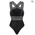 thumbnail image 1 of Sonducket Traje de baño Mujer Halter Neck Swim Body Push-up Traje de baño elástico Prendas para la parte del cuerpo negro SG, 1 of 8