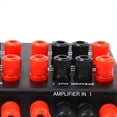 thumbnail image 4 of Mini 2-IN-4-OUT Stereo Audio Selector Amplifier Switcher Box Speaker Splitter SP-24B Speaker Selector Box,1 x Speaker Selector Box,black, 4 of 6