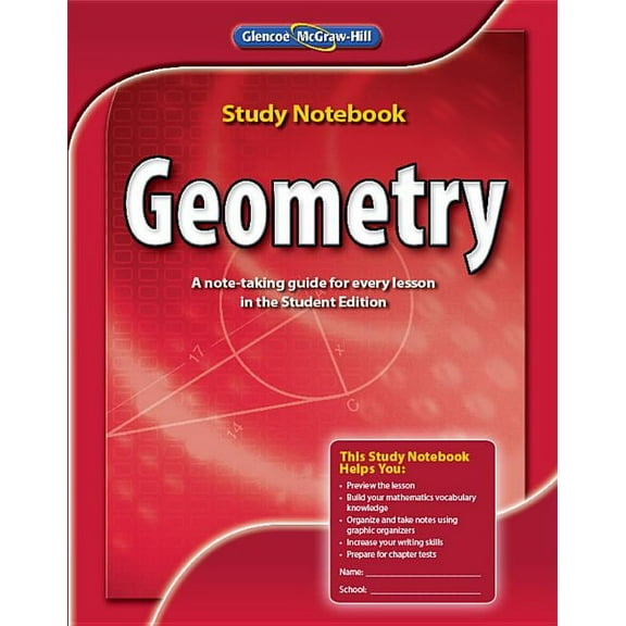 Merrill Geometry Geometry, Study Notebook, (Paperback)
