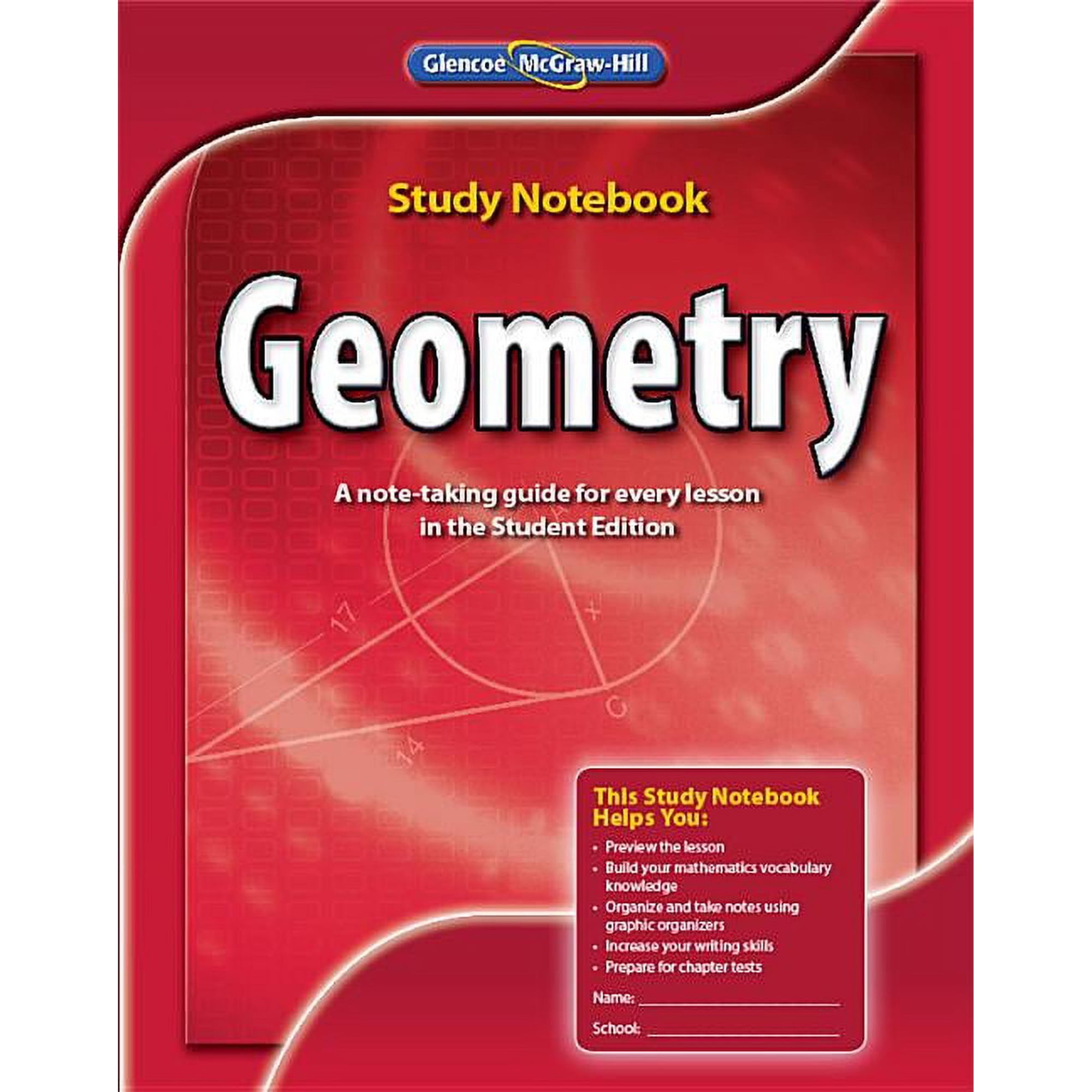 Merrill Geometry Geometry Study Notebook (Paperback)