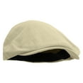 thumbnail image 3 of Go Bananas Embroidered Big Size Men's Linen Ivy Cap - Khaki 2XL-3XL, 3 of 5