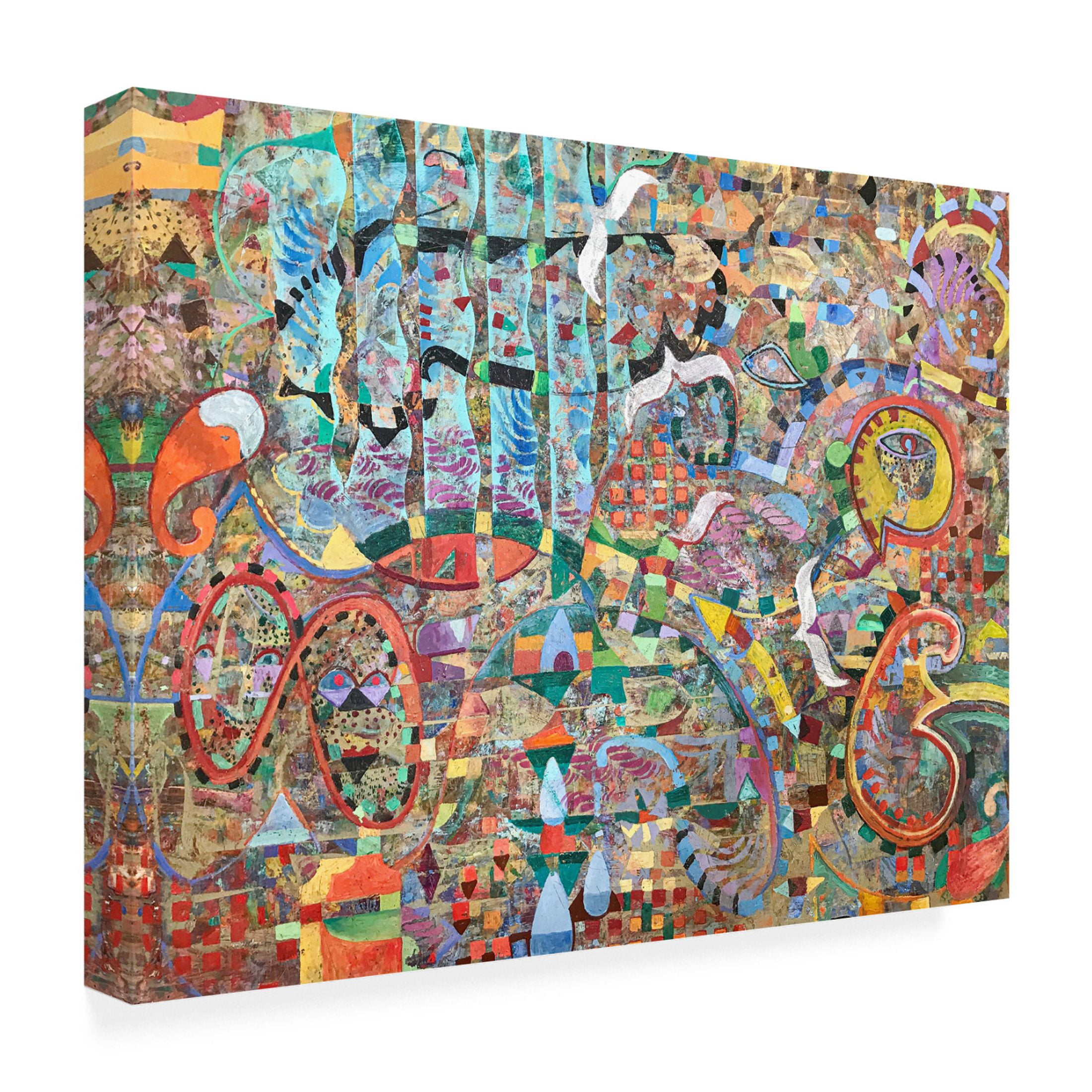 Trademark Fine Art Alise Loebelsohn  Flying towards Eternity Canvas Wall Art