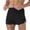 Black, variant on Men Pants Men's Running Three Quarter Shorts for Fitness Quick Drying With Pockets And Bird Style Shorts. Grey L