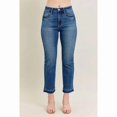 thumbnail image 2 of Full Size Hw Vintage Wash Release Hem Kick Flare Jeans Plus, 2 of 5